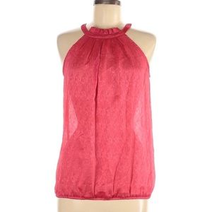 Charlotte Russe Sleeveless Blouse, Pink